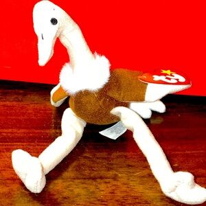 NWT Ty Beanie Babies Teenie Beanie Stretch the Ostrich from McDonald’s